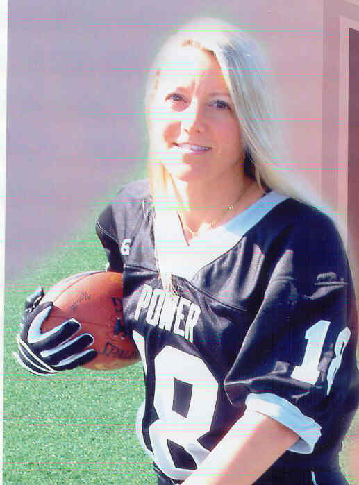 Womens Football Player - Jennifer Kadlitz