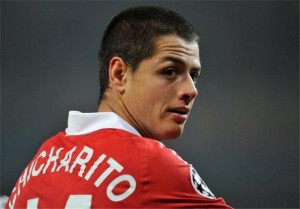 Javier "Chicharito" Hernandez, from Manchester United