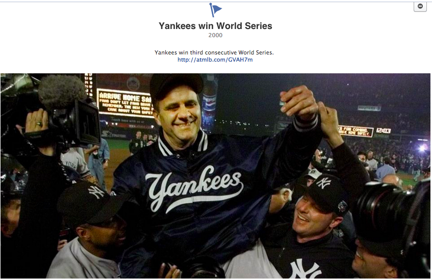 New York Yankees Facebook page