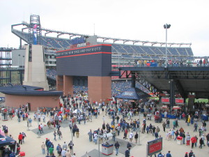 Gillette Stadium is currently all alone as a WiFi Hotspot. Soon it will have 30 friends.