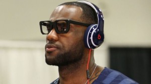 Lebron James endorsement with beats audio