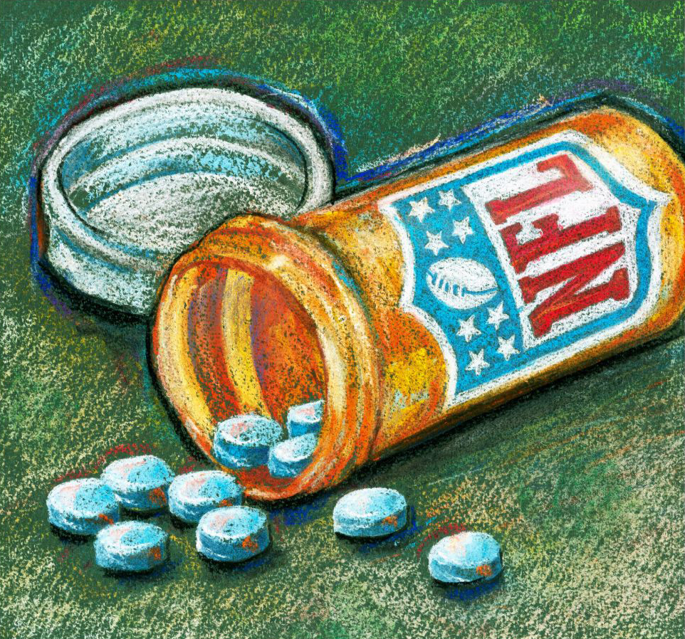 retired athletes and painkillers