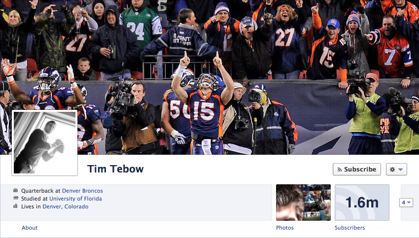 Most Engaging NFL Players on Facebook