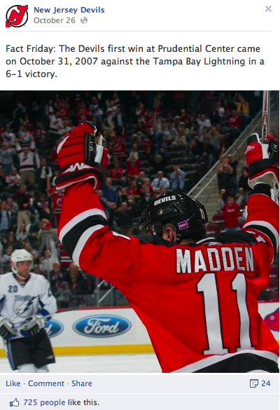 New Jersey Devils Fact Friday