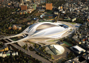 Part of Tokyo's bid for the 2020 Olympics, retrofitting stadiums