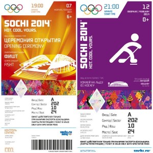 Sochi Olympics Tickets