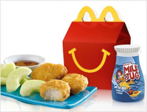 McDonalds NFL Rush Zone Happy meals