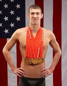 With all those medals, it's no wonder why Michael Phelps gets the big money endorsements